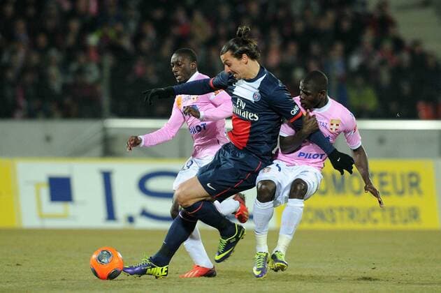 Fussball, Frankreich, Ligue 1, Evian Thonon Gaillard - Paris St. Germain