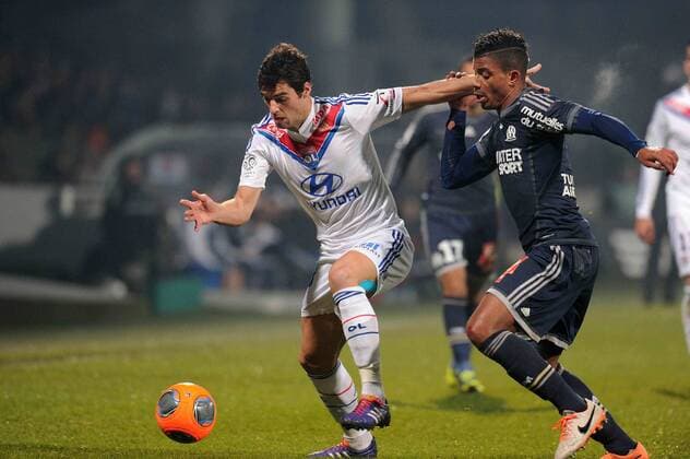 Fussball, Frankreich, Olympique Lyon - Olympique Marseille