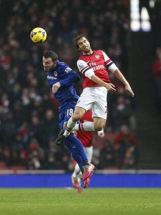 Fussball, England, Premier League, FC Arsenal - Cardiff City