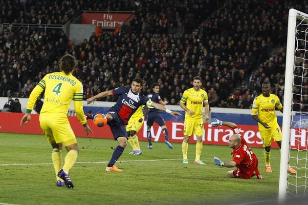 Fussball, Frankreich, Ligue 1, Paris St. Germain - FC Nantes