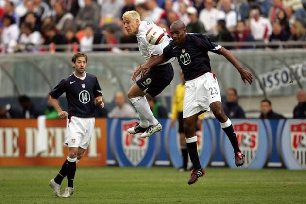 Fußball, Länderspiel, USA-England 1:2