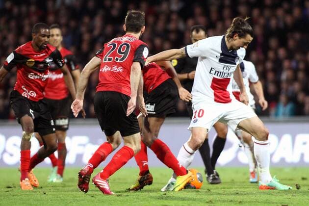 Fussball, Frankreich, EA Guingamp - Paris St Germain