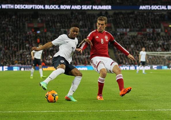 Fussball, Testspiel, England - Daenemark