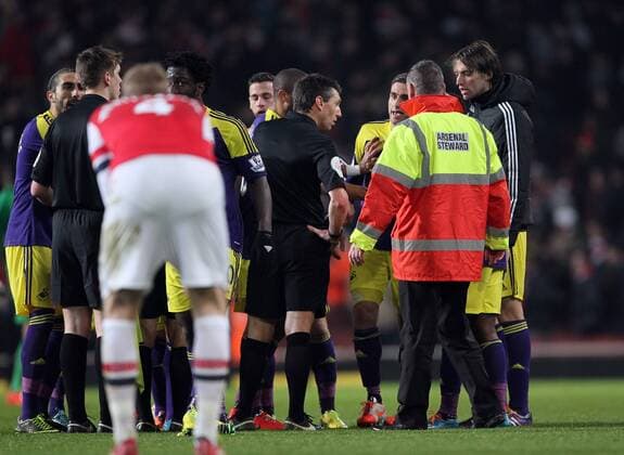 Fussball, England, Premier League, Arsenal - Swansea City