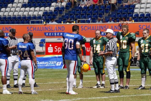 World Games, American Football, Spiel um Platz 3, Frankreich - Australien 14:0