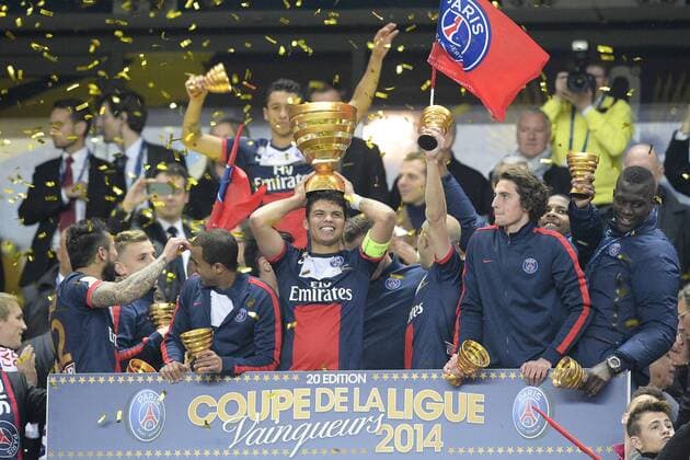 Fussball, Frankreich, Paris St Germain gewinnt den Ligapokal