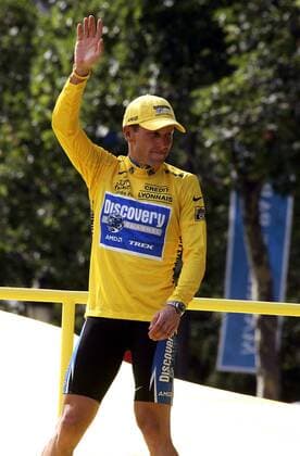 Radsport, Tour de France, Ankunft und Siegerehrung auf den Champs Elysees