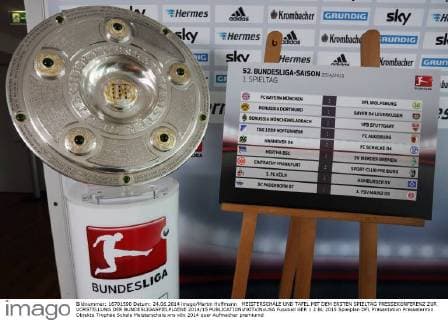 Fussball, BL, DFL-Pressekonferenz zur Vorstellung der Bundesligaspielplaene