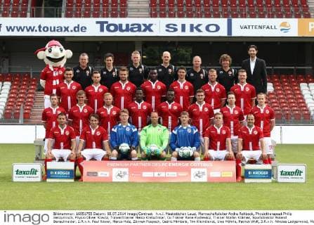 Fussball, 3. Liga, Porträttermin Energie Cottbus