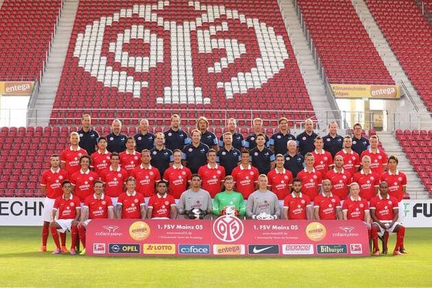 Fussball, 1. BL, Porträttermin 1. FSV Mainz 05