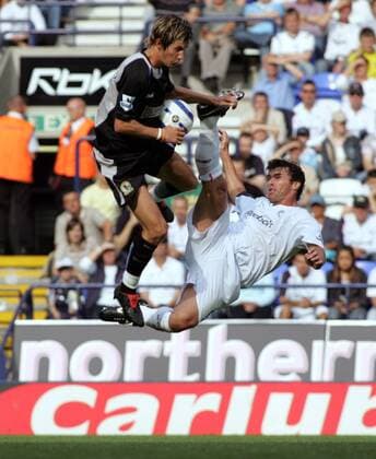 Fußball, England, Premier League, Bolton Wanderers - Blackburn Rovers 0:0