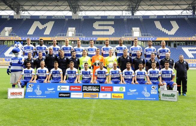 Fussball, 3. Liga, Portraettermin MSV Duisburg