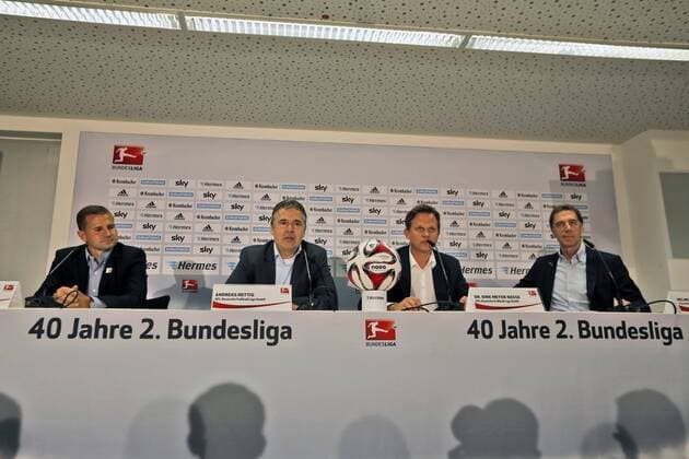 Fussball, 2. BL, PK Saisoneroeffnung 2. Bundesliga