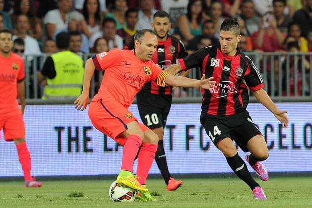 Fussball, Testspiel, OGC Nizza - FC Barcelona