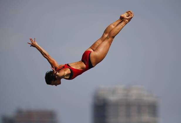 Schwimmen, Klippenspringerin Anna Bader wegen Dopings für zwei Jahre gesperrt, Archivbilder