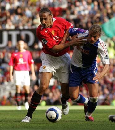 Fußball, England, Premier League, Manchester United - Blackburn Rovers 0:1