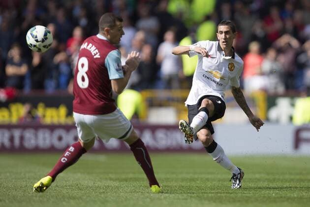 Fussball, England, Premier League, FC Burnley - Manchester United