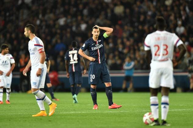 Fussball, Frankreich, Ligue 1, Paris St. Germain - Olympique Lyon 2