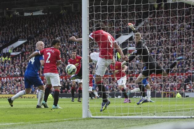 Fussball, England, Premier League, Manchester United - FC Everton 2