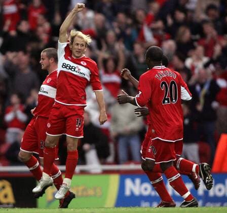 Fußball, England, Premier League, FC Middlesbrough - Manchester United 4:1