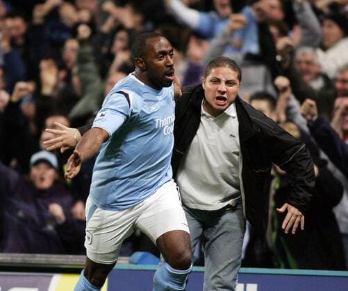 Fußball, England, Premier League, Manchester City - Aston Villa 3:1