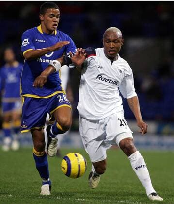Fußball, England, Premier League, Bolton Wanderes - Tottenham Hotspurs 1:0