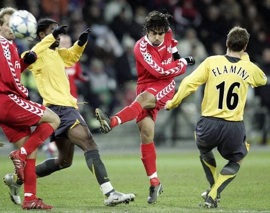 Fußball, Champions League, FC Thun - Arsenal FC London 0:1