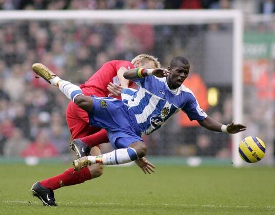 Fußball, England, Premier League, FC Liverpool - Wigan Athletic 3:0