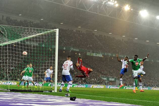 Fußball, Frankreich, AS St. Etienne - Olympique Lyon