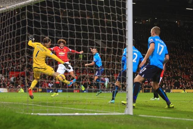 Fußball, England, Premier League, Manchester United - Stoke City