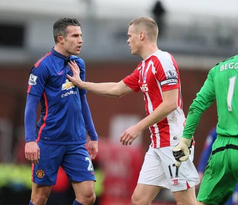 Fußball, England, Premier League, Stoke City - Manchester United