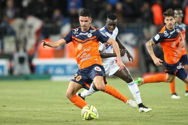 Fußball, Frankreich, HSC Montpellier - Olympique Marseille