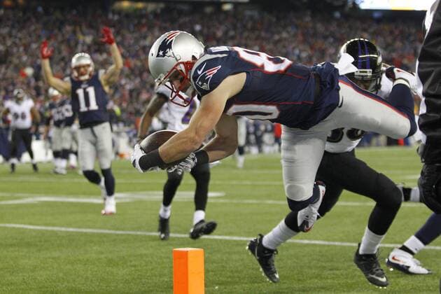 American Football, NFL, New England Patriots - Baltimore Ravens