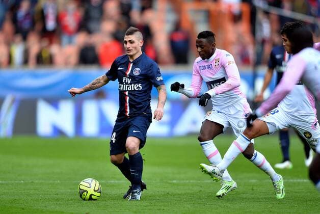 Fußball, Frankreich, Ligue 1, Paris St. Germain - Evian Thonon Gaillard