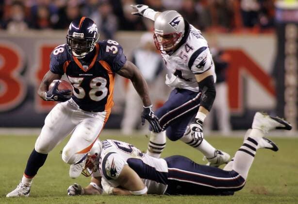 American Football, NFL, Playoffs, Denver Broncos - New England Patriots 27:13