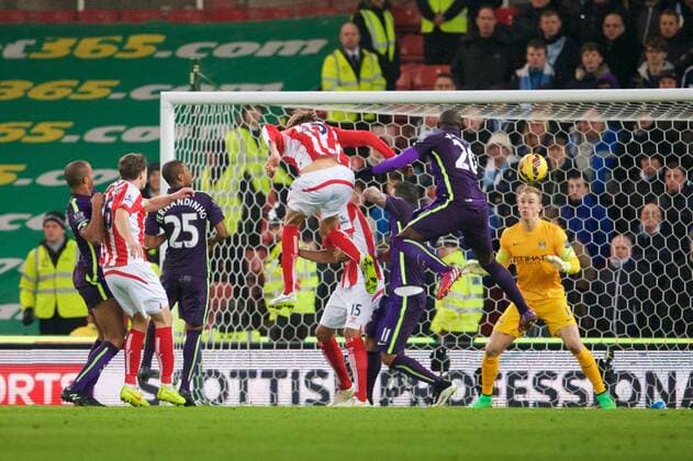 Fußball, England, Premier League, Stoke City - Manchester City