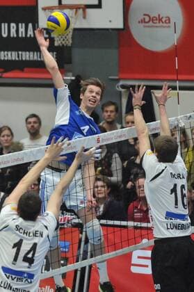 Volleyball, Bundesliga, SVG Lüneburg - VFB Friedrichshafen