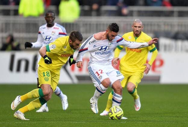 Fußball, Frankreich, Ligue 1, Olympique Lyon - FC Nantes