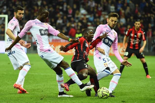 Fußball, Frankreich, Ligue 1, OSG Nizza - Evian Thonon Gaillard