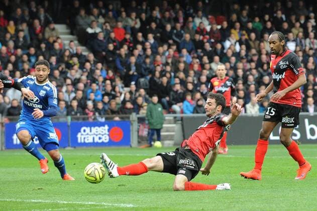 Fußball, Frankreich, Ligue 1, EA Guingamp - Olympique Lyon