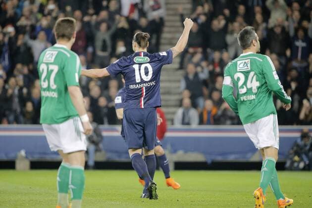 Fußball, Frankreich, Coupe de France, Paris St. Germain - AS St. Etienne