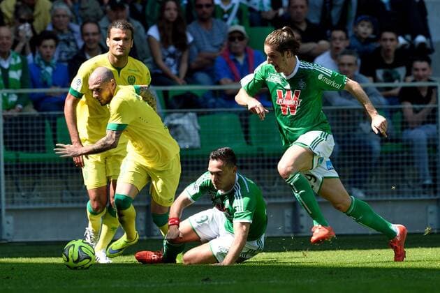 Fußball, Frankreich, Saint Etienne - FC Nantes