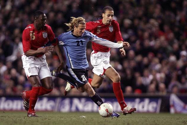 Fußball, Länderspiel, England - Uruguay 2:1
