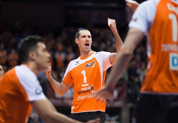Volleyball, Bundesliga, Playoffs, Berlin Recycling Volleys gleichen im 2. Finalspiel aus