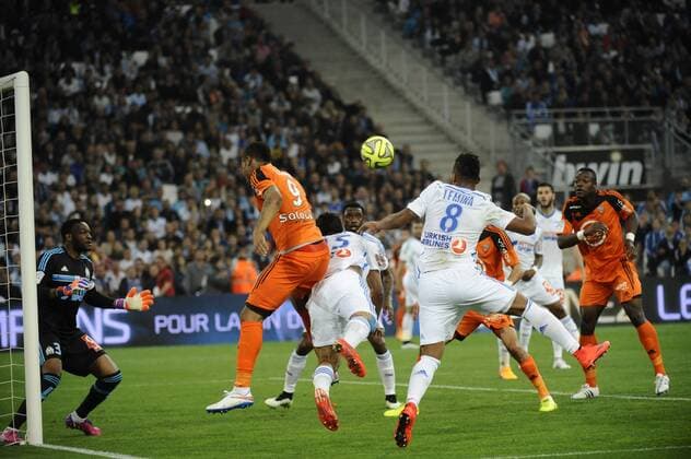 Fußball, Frankreich, Ligue 1, Olympique Marseille - FC Lorient