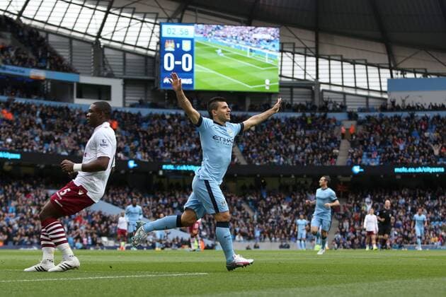 Fußball, England, Premier League, Manchester City - Aston Villa