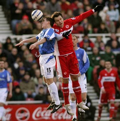 Fußball, England, Premier League, Middlesbrough FC - Birmingham City 1:0
