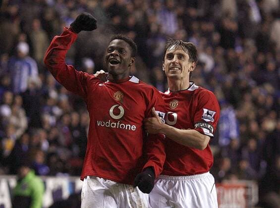 Fußball, England, Premier League, Wigan Athletic - Manchester United 1:2