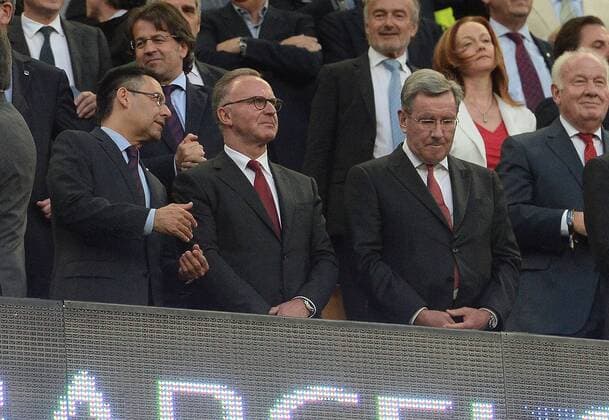 Fußball, Champions League, Halbfinale FC Barcelona - FC Bayern München, Enttäuschung und Ernüchterung bei den Bayern