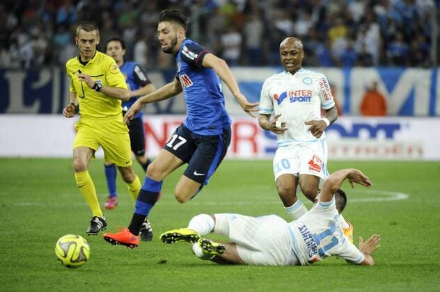 Fußball, Frankreich, Ligue 1, Olympique Marseille - AS Monaco
